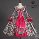 Classical Puppets Stripes and Checks - Maria Antoinette One Piece(Limited Pre-Order/2 Colours/Full Payment Without Shipping)